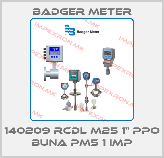 Badger Meter-140209 RCDL M25 1" PPO Buna PM5 1 Impprice