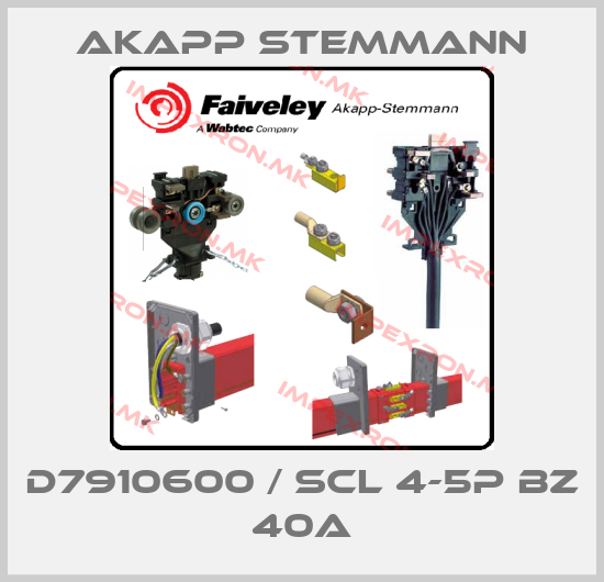 Akapp Stemmann-D7910600 / SCL 4-5P BZ 40Aprice