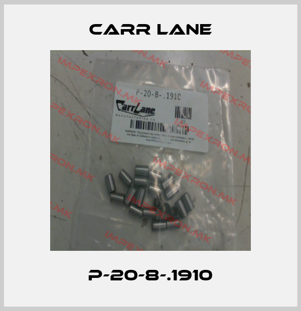 Carr Lane-P-20-8-.1910price