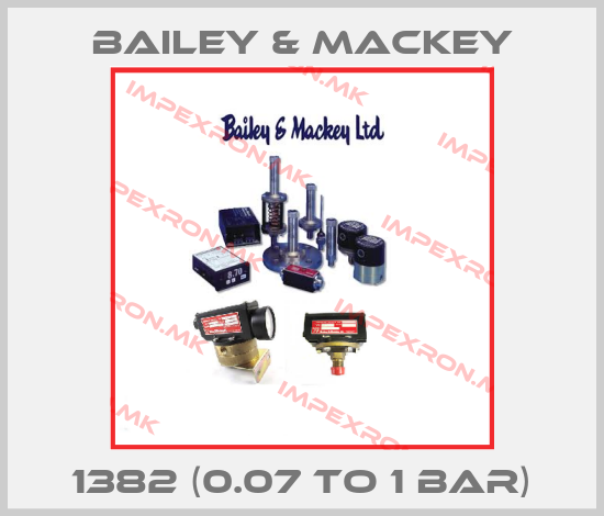 Bailey & Mackey-1382 (0.07 to 1 bar)price