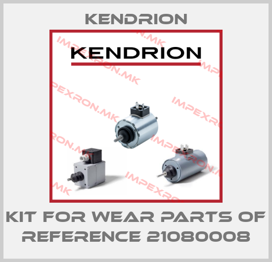 Kendrion-kit for wear parts of reference 21080008price