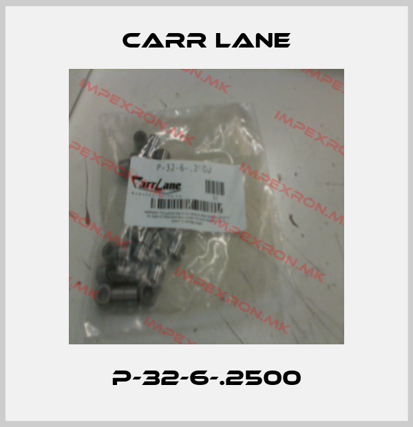 Carr Lane-P-32-6-.2500price