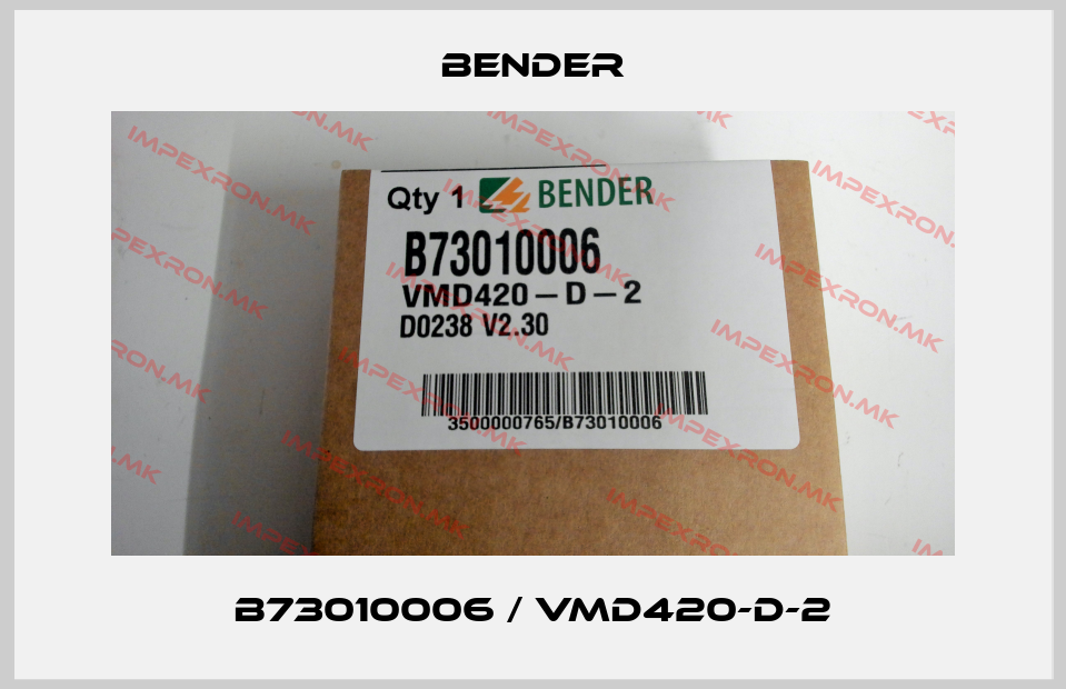 Bender-B73010006 / VMD420-D-2price