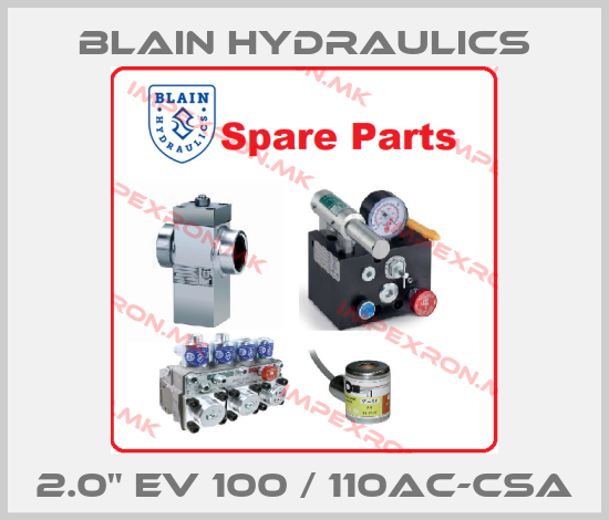 Blain Hydraulics-2.0" EV 100 / 110AC-CSAprice