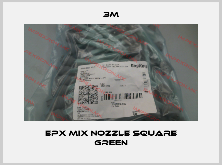 3M-EPX Mix Nozzle Square Greenprice