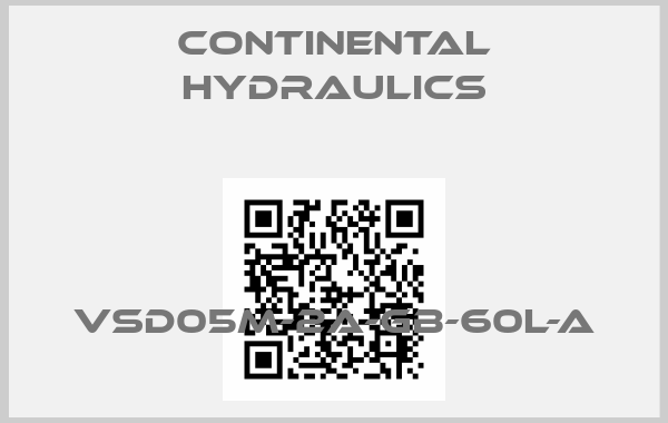 Continental Hydraulics-VSD05M-2A-GB-60L-Aprice