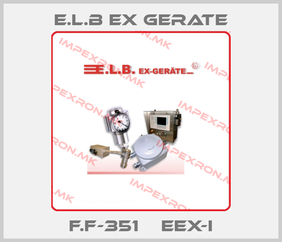 E.L.B Ex Gerate-F.F-351    EEX-Iprice