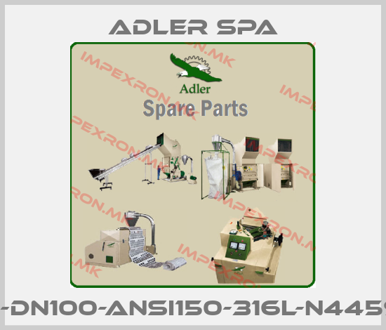 Adler Spa-FA2-DN100-ANSI150-316L-N445920price