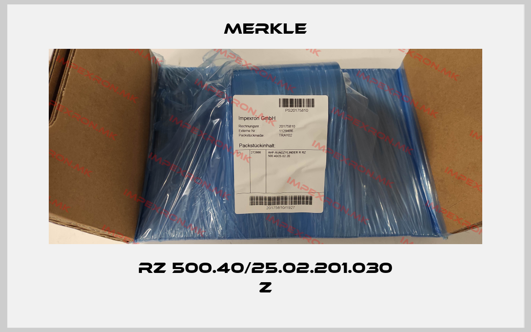 Merkle-RZ 500.40/25.02.201.030 Zprice