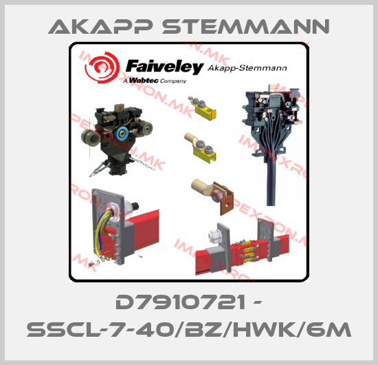 Akapp Stemmann-D7910721 - SSCL-7-40/BZ/HWK/6Mprice