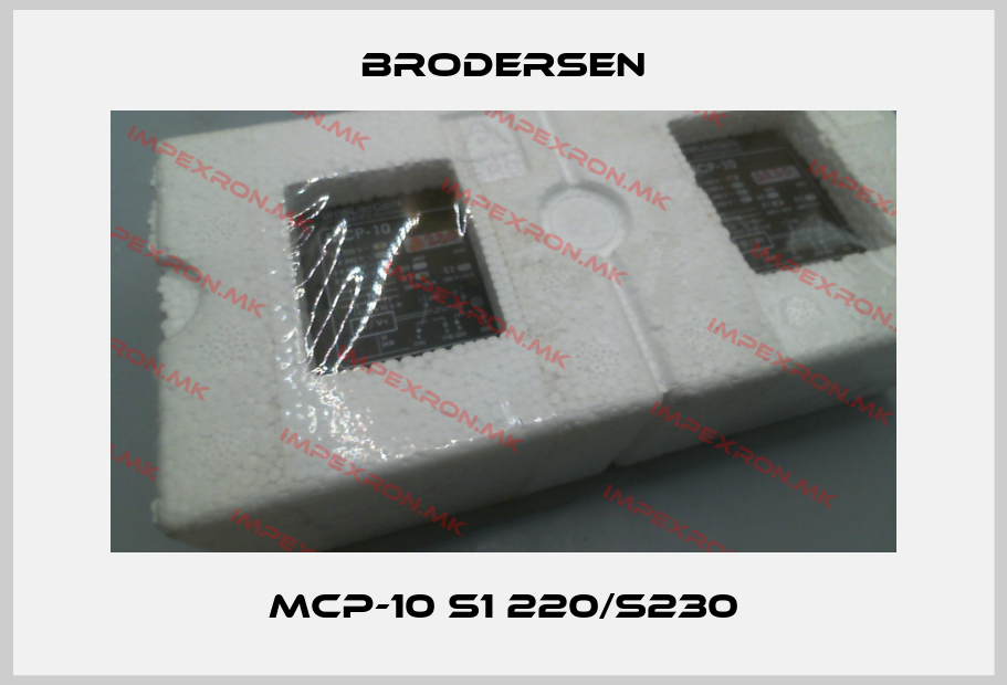 Brodersen-MCP-10 S1 220/S230price