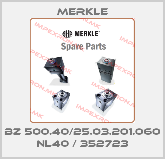 Merkle-BZ 500.40/25.03.201.060 NL40 / 352723price