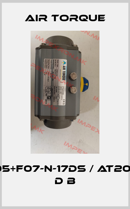 Air Torque-F05+F07-N-17DS / AT201U D Bprice