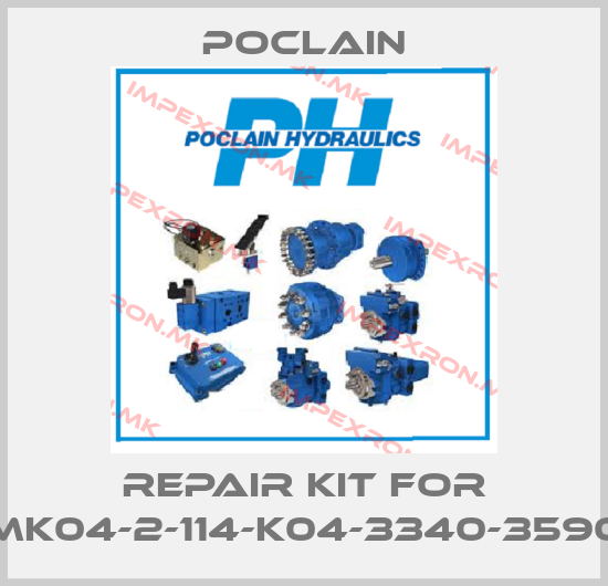 Poclain-Repair kit for MK04-2-114-K04-3340-3590price