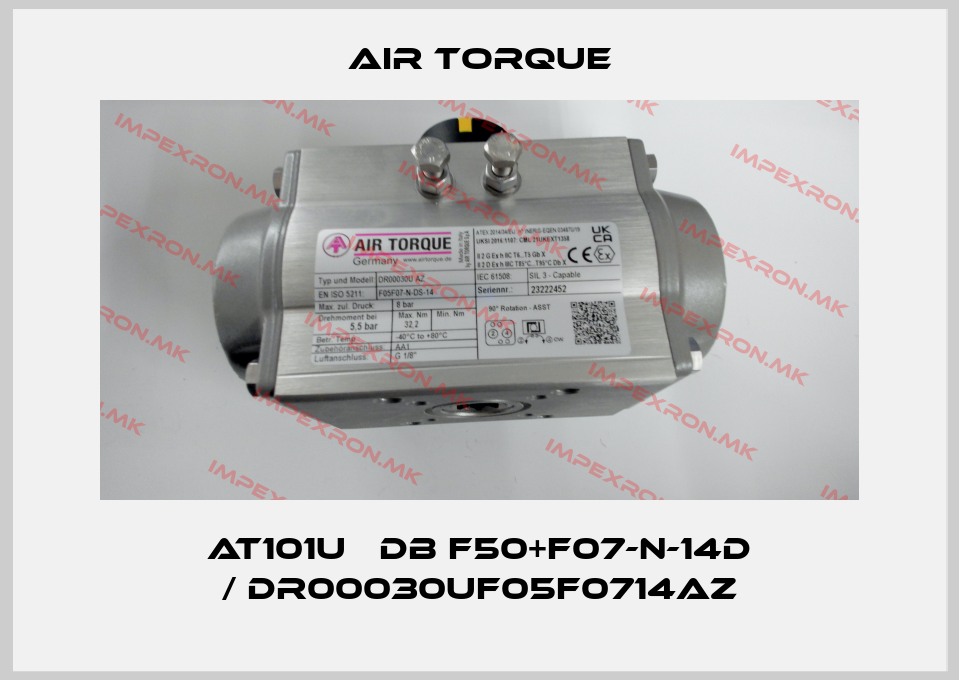 Air Torque-AT101U 　DB F50+F07-N-14D / DR00030UF05F0714AZprice