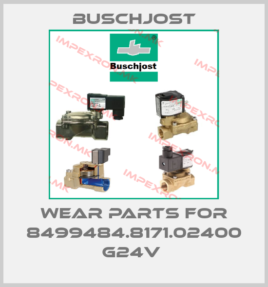 Buschjost-WEAR PARTS FOR 8499484.8171.02400 G24V price