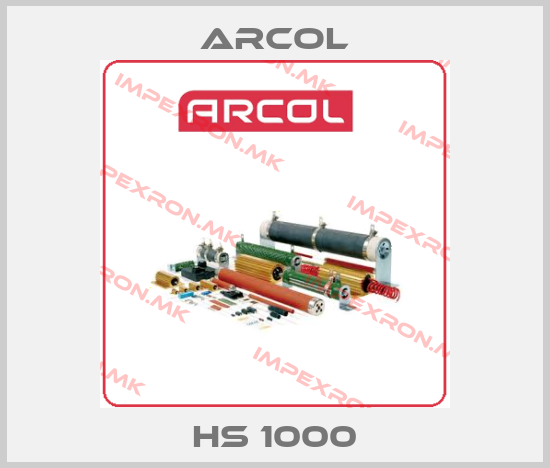 Arcol-HS 1000price