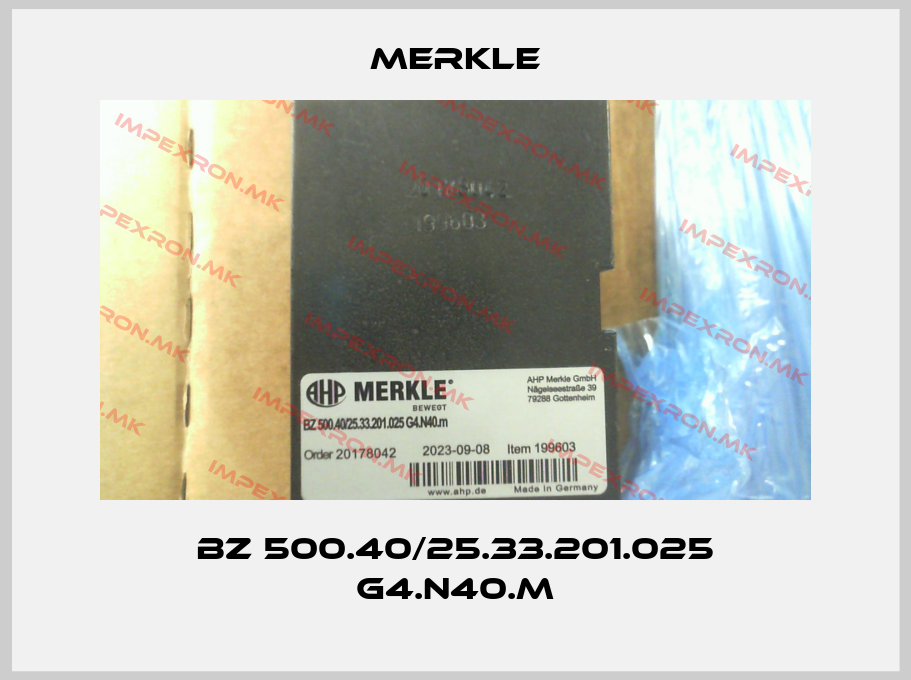 Merkle-BZ 500.40/25.33.201.025 G4.N40.mprice