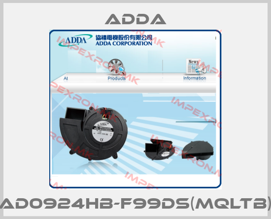 Adda-AD0924HB-F99DS(MQLTB)price