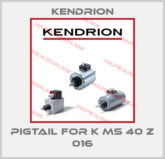 Kendrion-pigtail for K MS 40 Z 016price