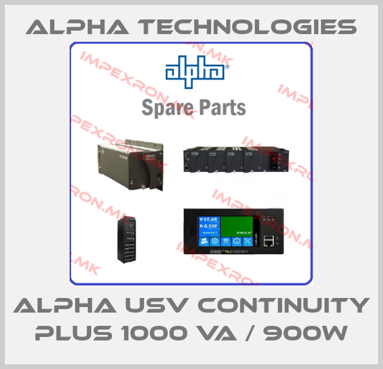 Alpha Technologies-ALPHA USV CONTINUITY PLUS 1000 VA / 900Wprice