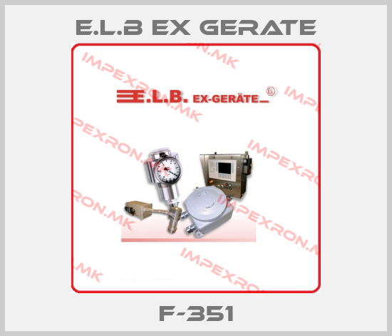 E.L.B Ex Gerate-F-351price