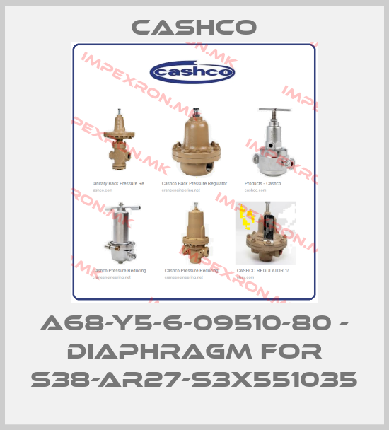 Cashco-A68-Y5-6-09510-80 - diaphragm for S38-AR27-S3X551035price