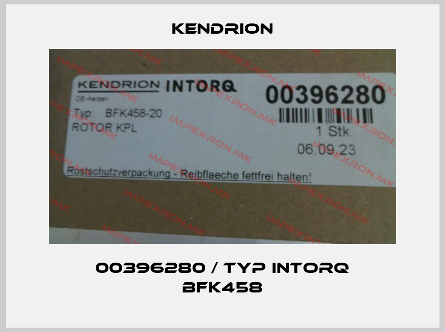 Kendrion-00396280 / Typ INTORQ BFK458price