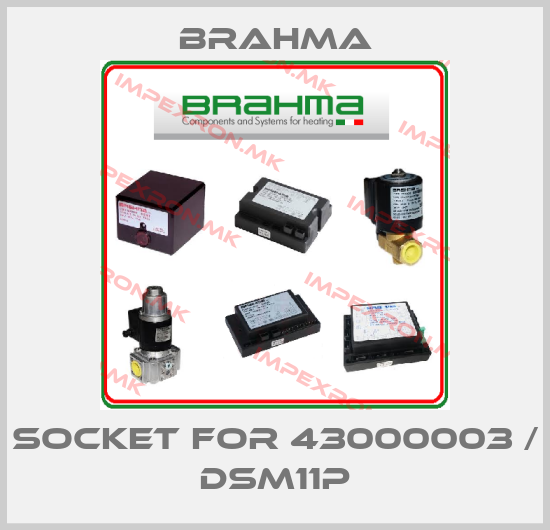 Brahma-socket for 43000003 / DSM11Pprice