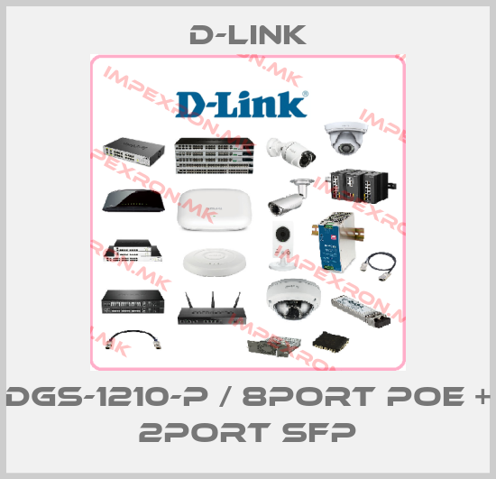 D-Link-DGS-1210-P / 8PORT POE + 2PORT SFPprice