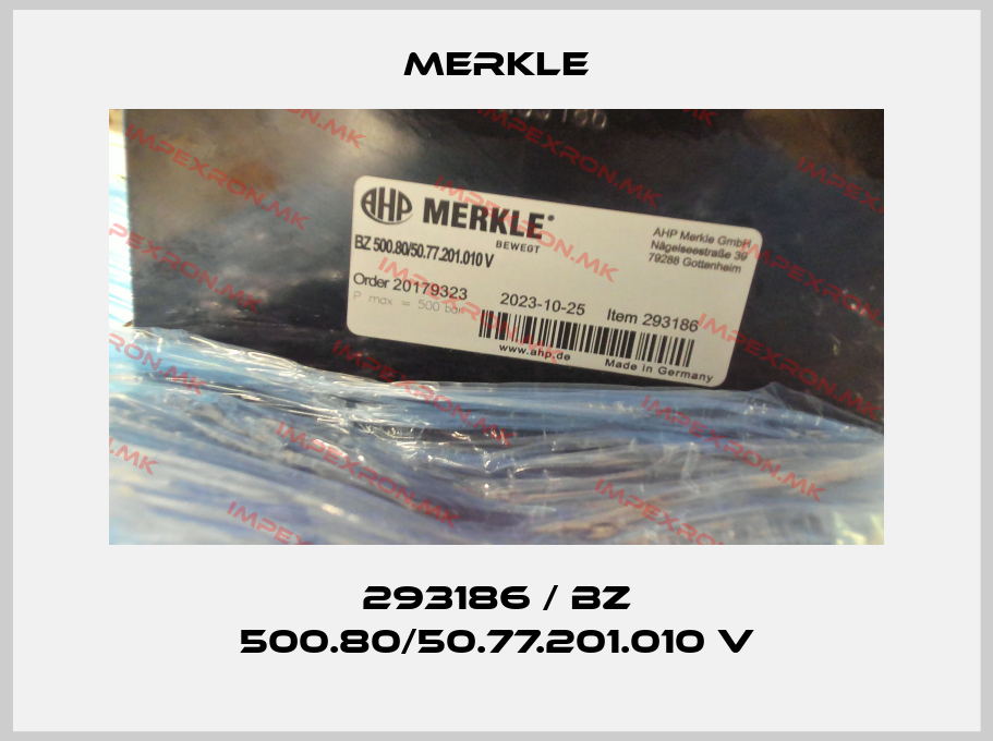 Merkle-293186 / BZ 500.80/50.77.201.010 Vprice