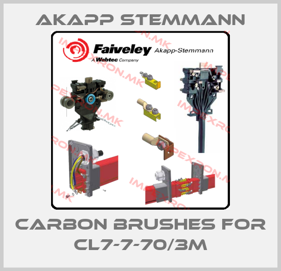 Akapp Stemmann-Carbon brushes for CL7-7-70/3Mprice