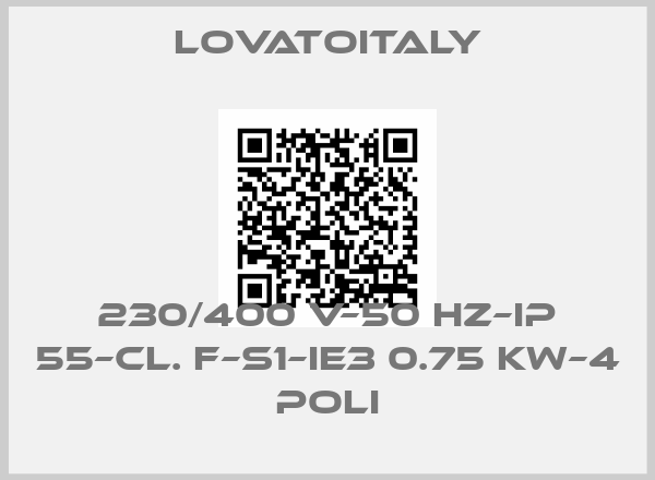 LovatoItaly Europe