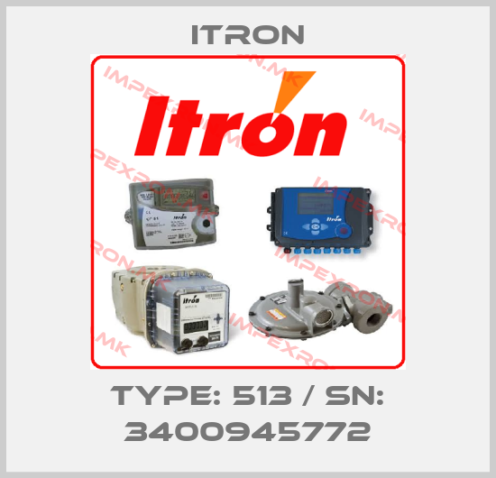 Itron-Type: 513 / SN: 3400945772price