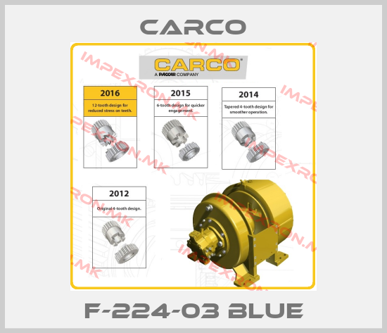 Carco-F-224-03 BLUEprice