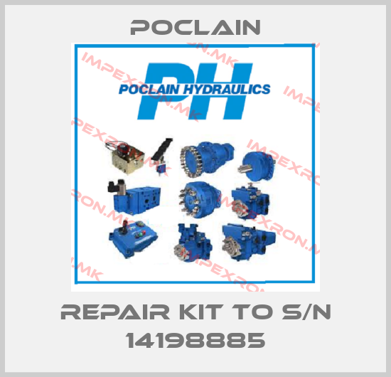 Poclain-repair kit to S/N 14198885price