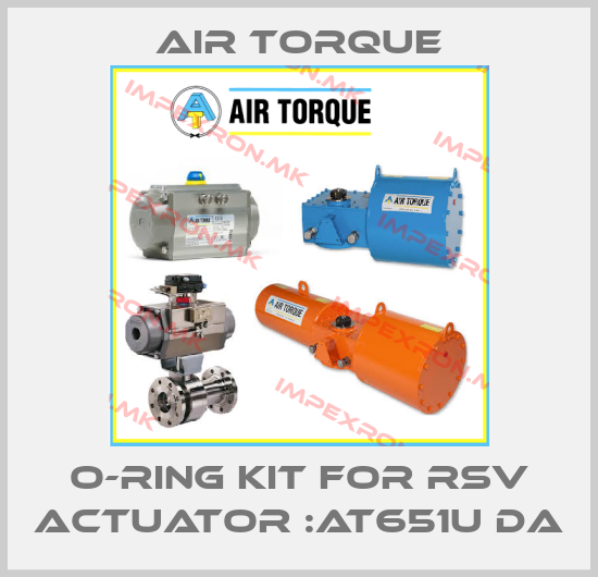 Air Torque-O-RING KIT FOR RSV ACTUATOR :AT651U DAprice