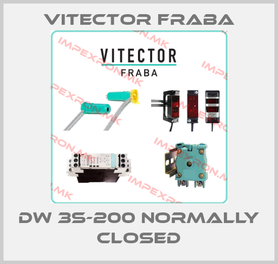 Vitector Fraba-DW 3S-200 normally closedprice