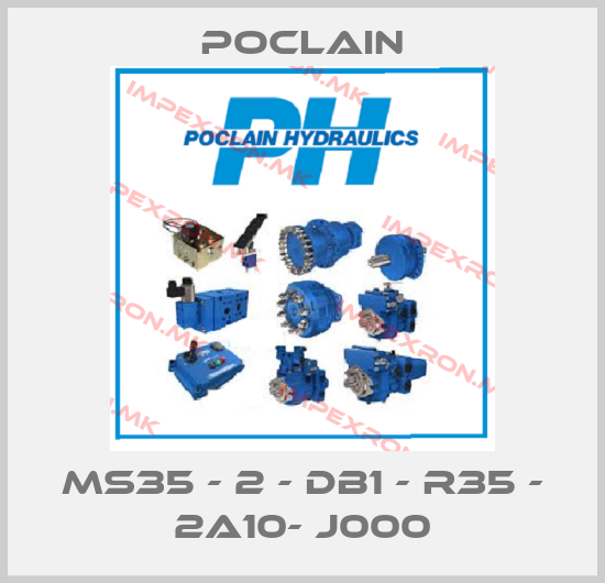 Poclain-MS35 - 2 - DB1 - R35 - 2A10- J000price