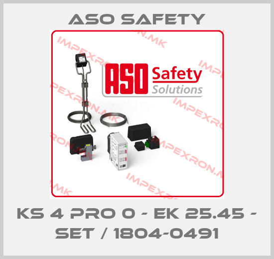 ASO SAFETY-KS 4 PRO 0 - EK 25.45 - SET / 1804-0491price