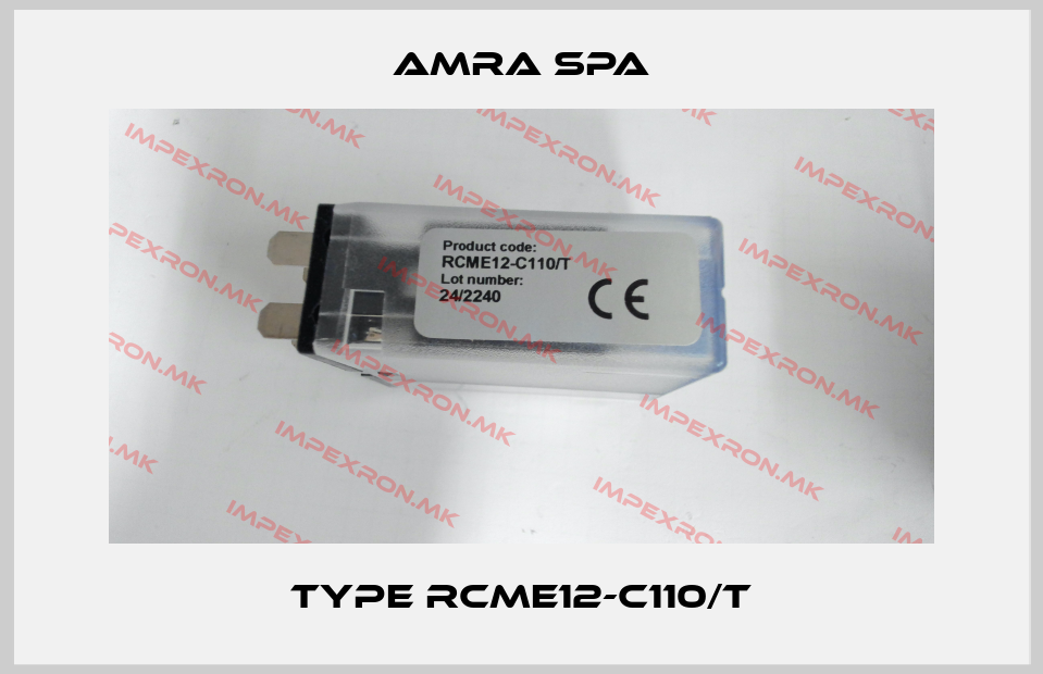 Amra SpA-Type RCME12-C110/Tprice