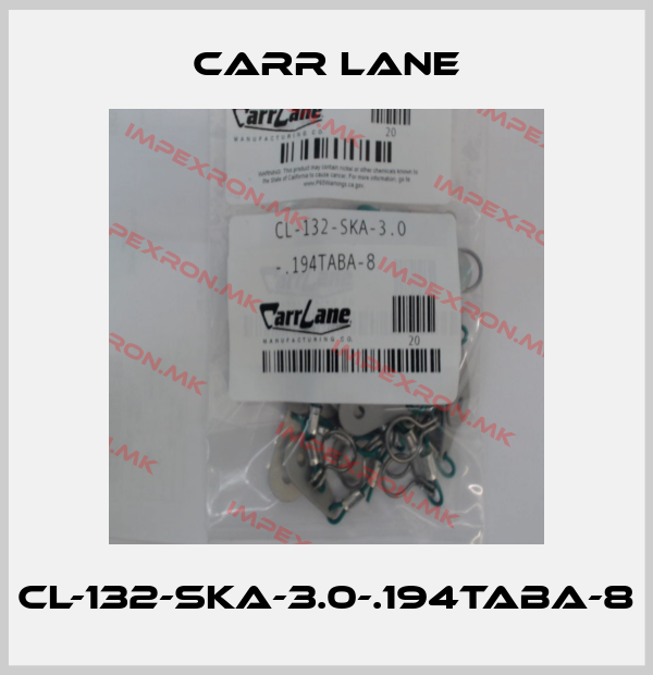 Carr Lane-CL-132-SKA-3.0-.194TABA-8price