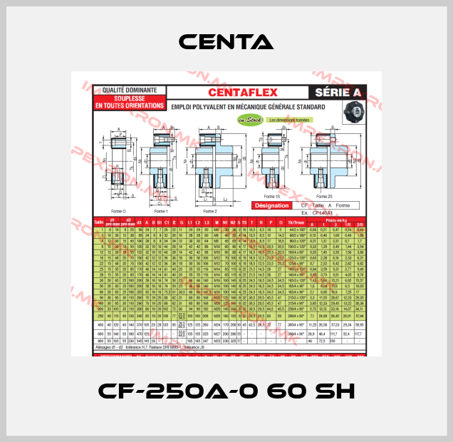 Centa-CF-250A-0 60 SHprice