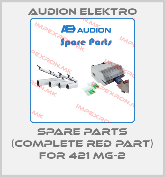 Audion Elektro-Spare parts (complete red part) for 421 MG-2price