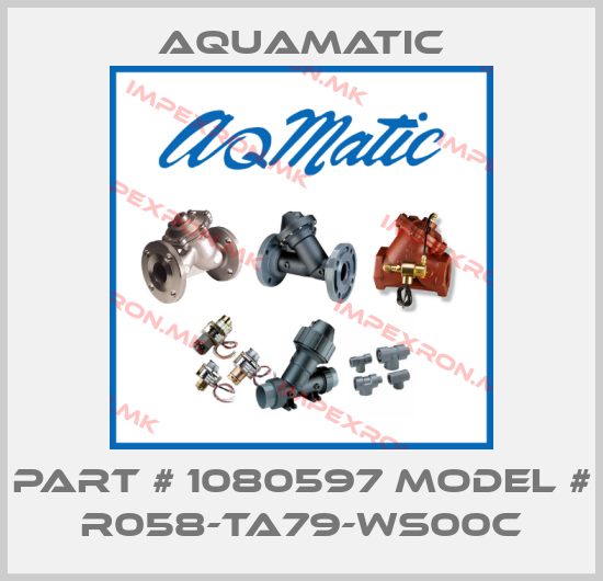 AquaMatic-Part # 1080597 Model # R058-TA79-WS00Cprice