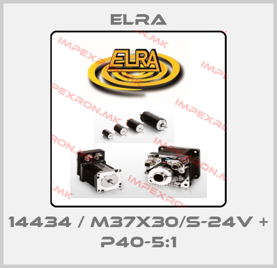 Elra-14434 / M37X30/S-24V + P40-5:1price