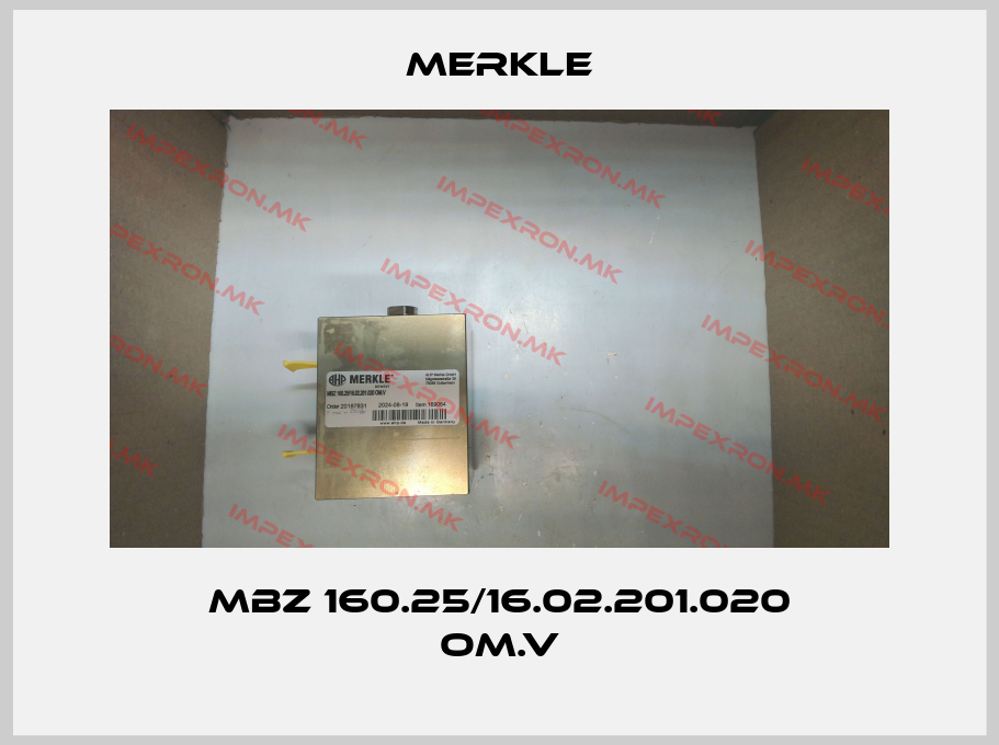 Merkle-MBZ 160.25/16.02.201.020 OM.Vprice