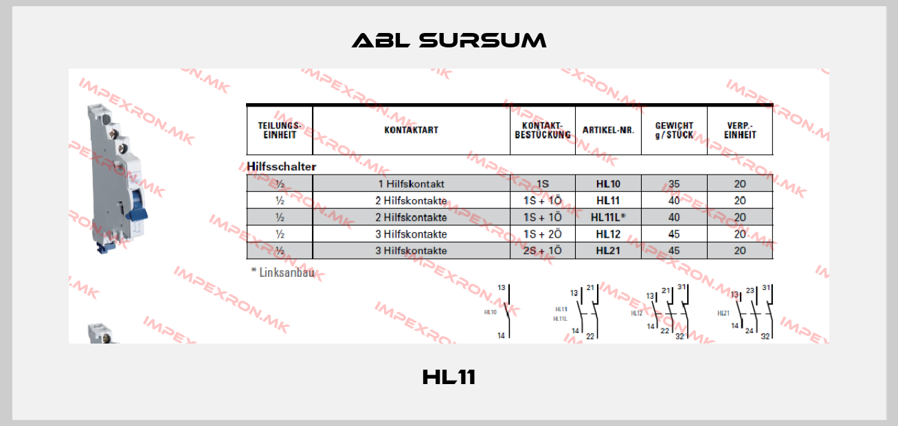 Abl Sursum-HL11price