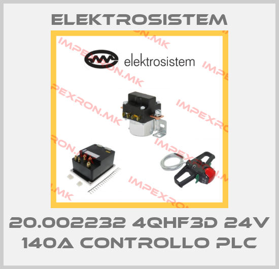 Elektrosistem-20.002232 4QHF3D 24V 140A CONTROLLO PLCprice