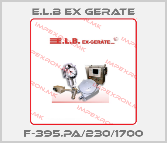 E.L.B Ex Gerate-F-395.PA/230/1700price